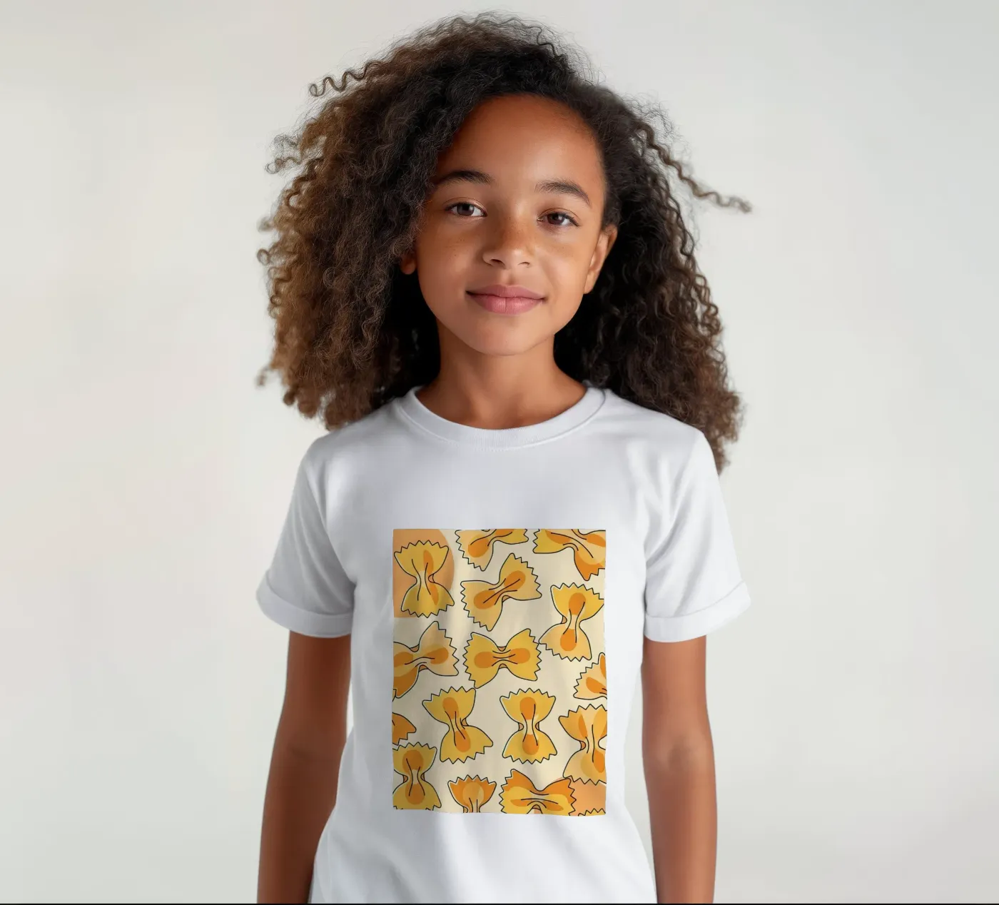 Vlinderdassen kinder t-shirt van FlatPrint Studio