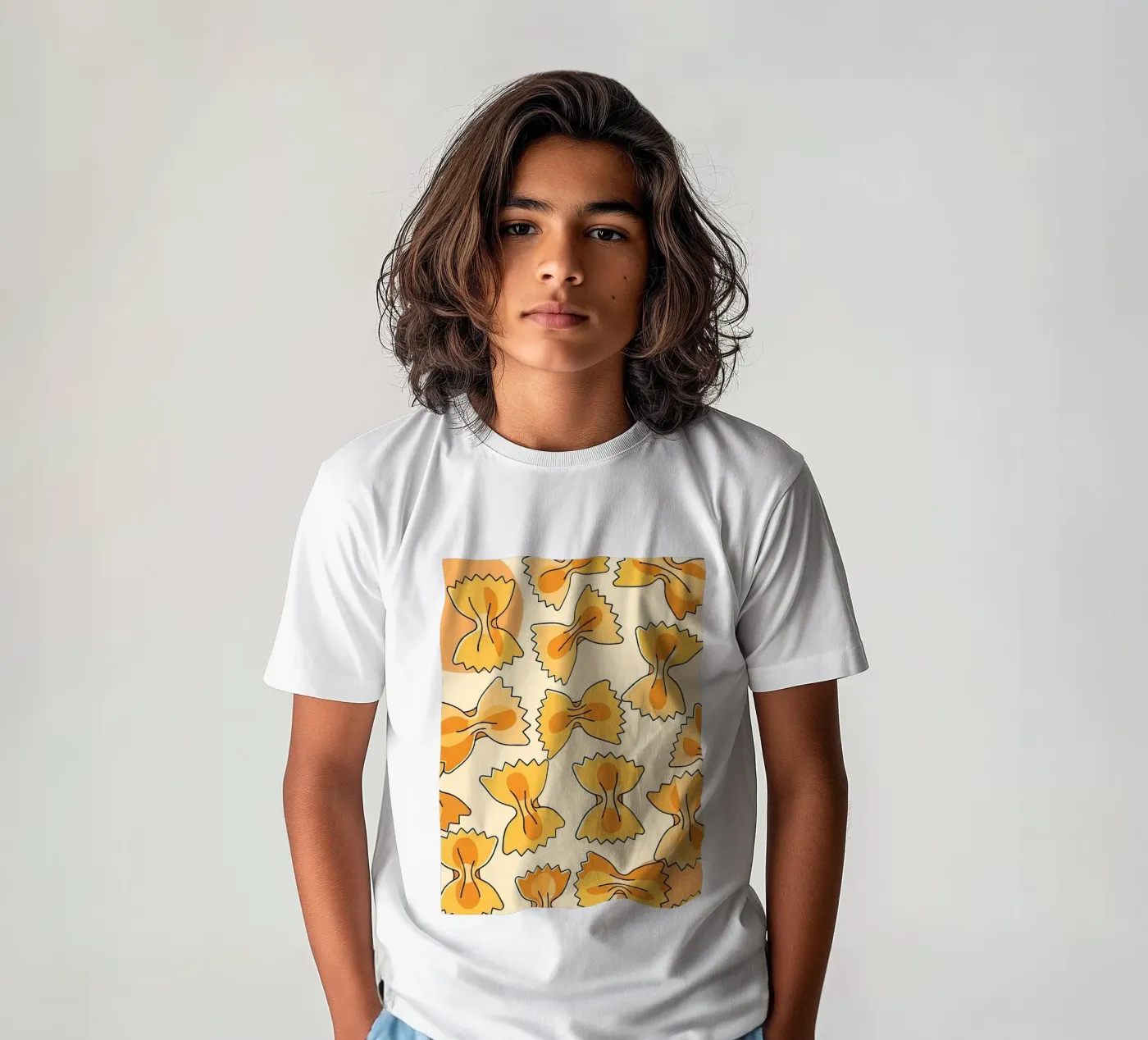 Vlinderdassen kinder t-shirt van FlatPrint Studio