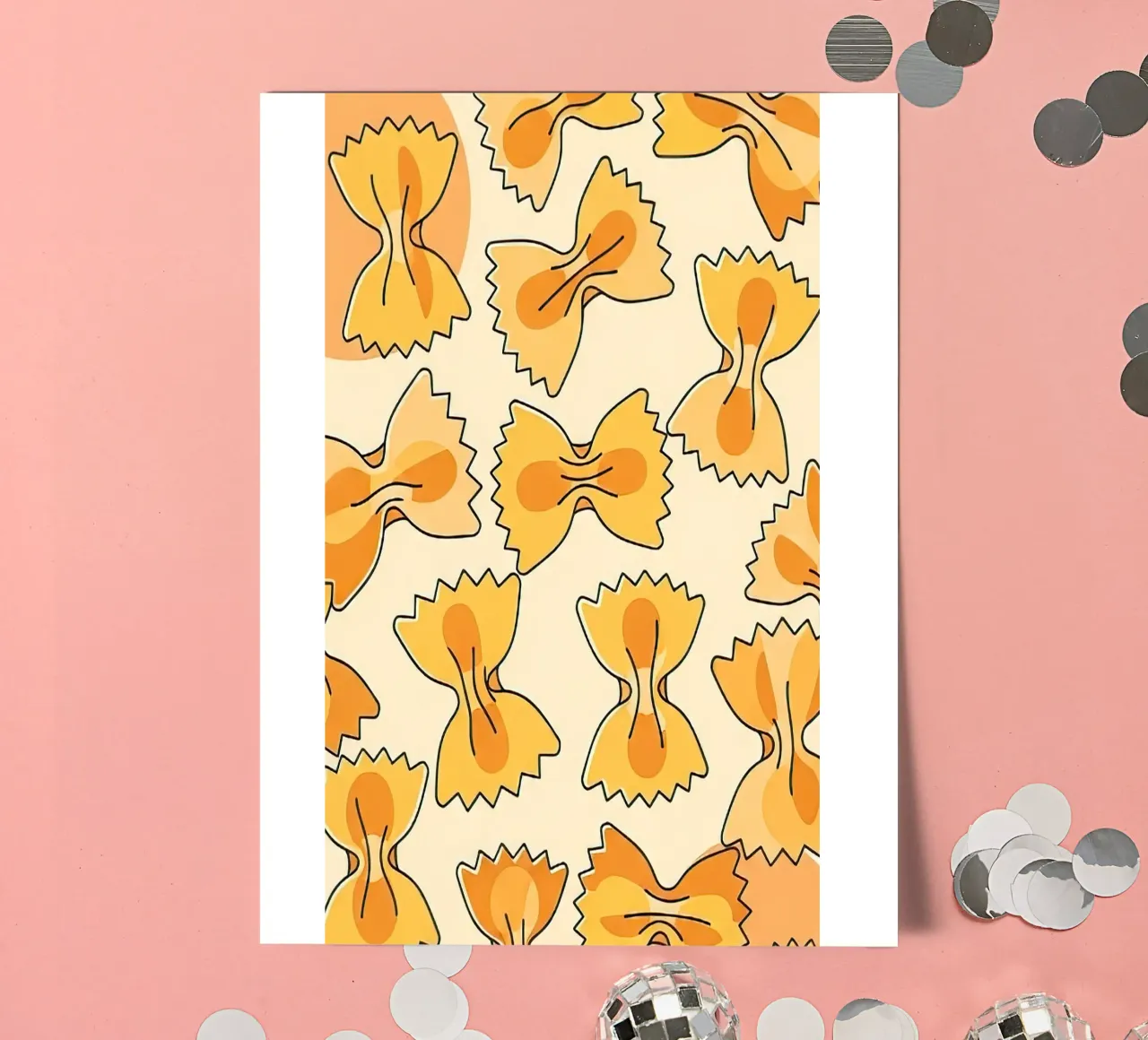 Bow Ties sticker sheet by FlatPrint Studio