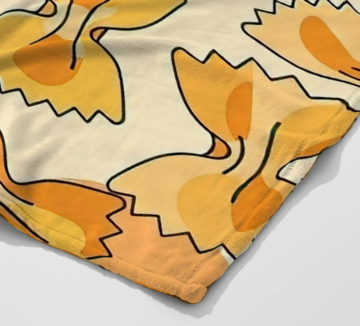 Bow Ties fleecedeken van FlatPrint Studio