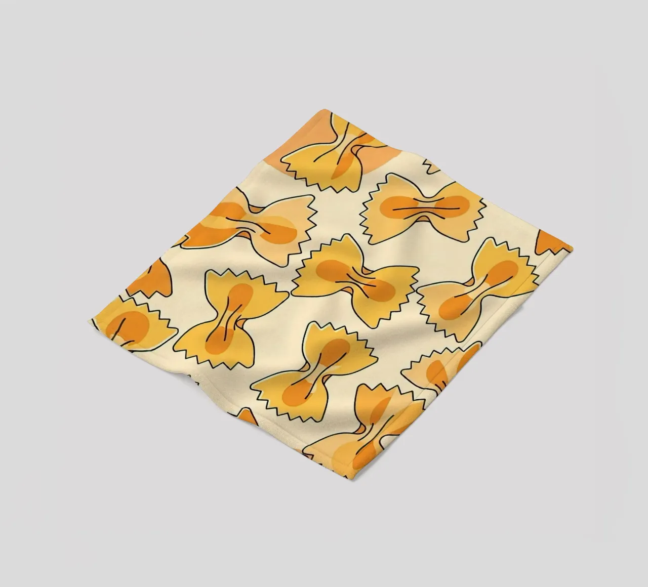 Schmetterlingskrawatten Fleecedecke von FlatPrint Studio