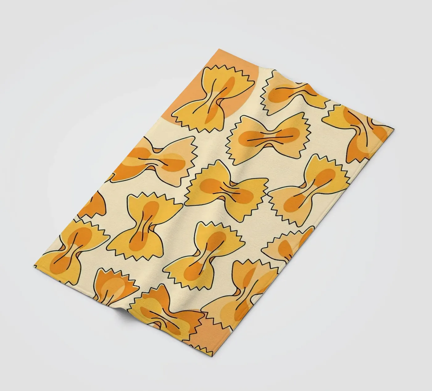 Bow Ties fleecedeken van FlatPrint Studio