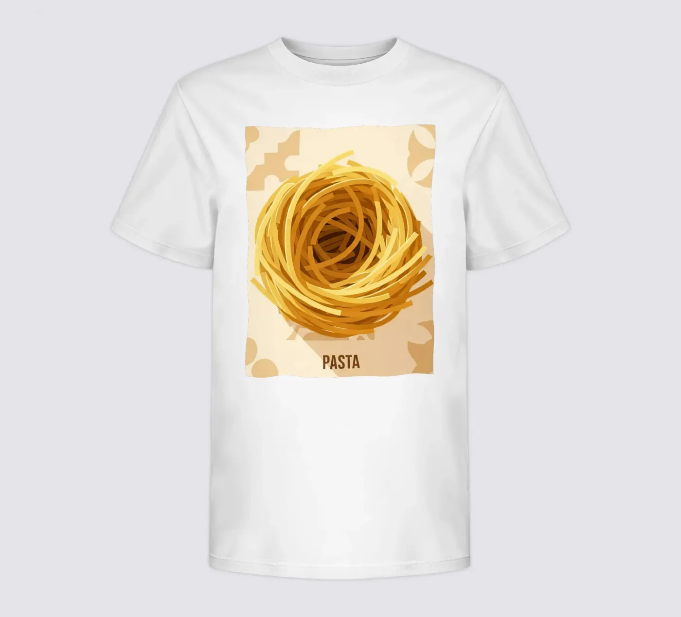 Spaghetti Nest Bundle kinder t-shirt van FlatPrint Studio