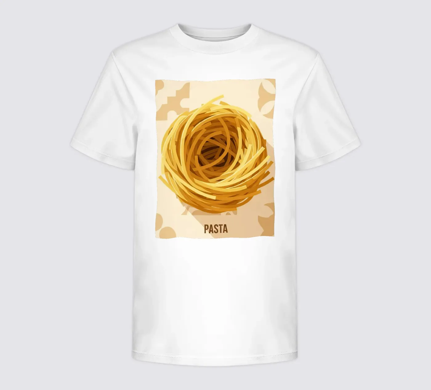 Spaghetti Nest Bundle kinder t-shirt van FlatPrint Studio