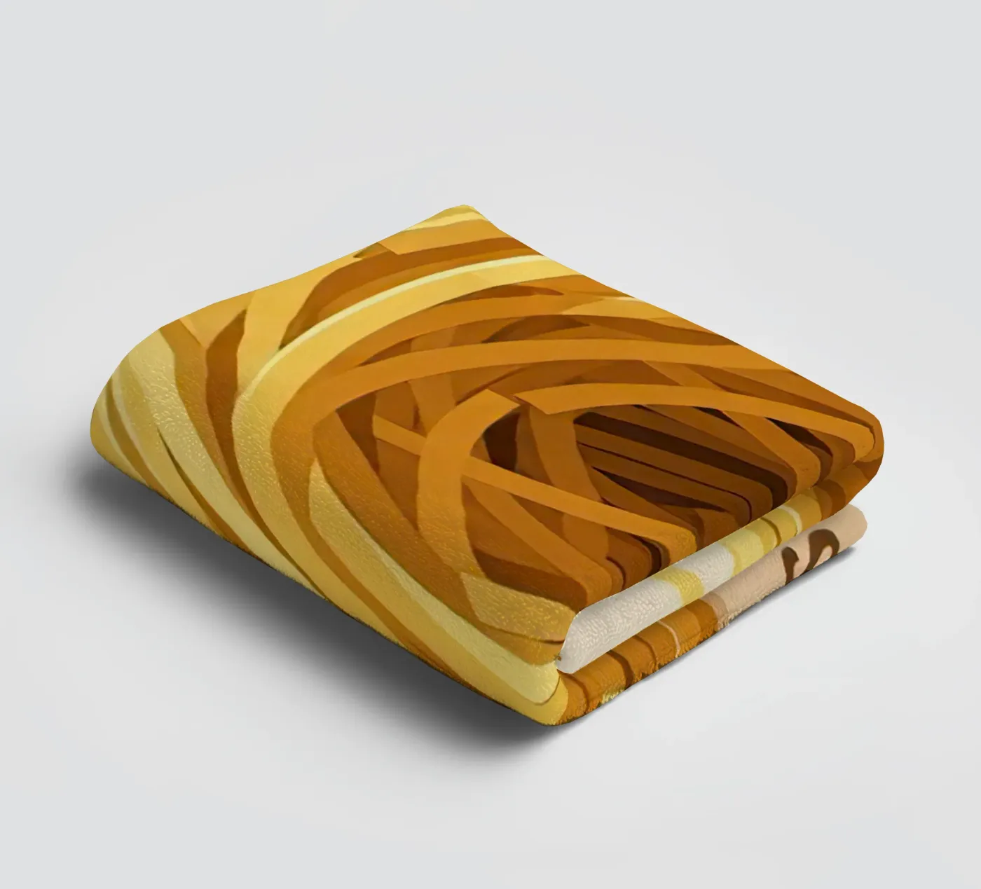 Spaghetti Nest Bundle towel by FlatPrint Studio