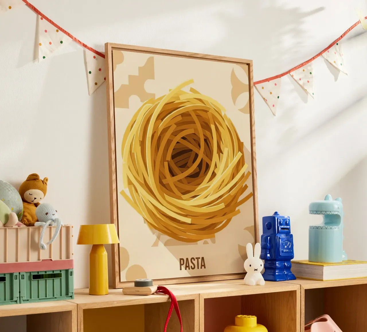 Spaghetti Nest Bundle Acryl-Glas von FlatPrint Studio