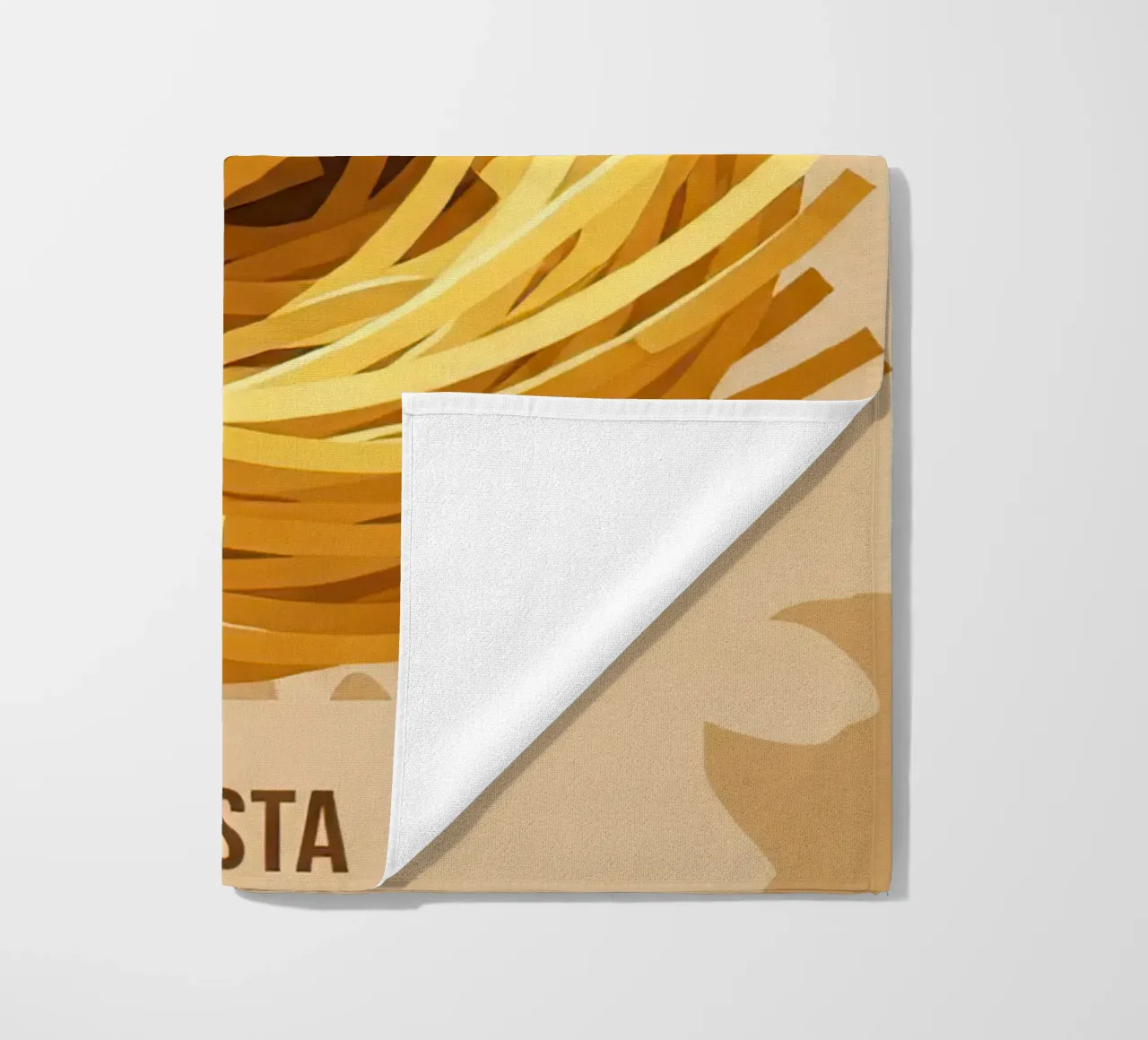 Pacchetto Spaghetti Nest telo mare da FlatPrint Studio