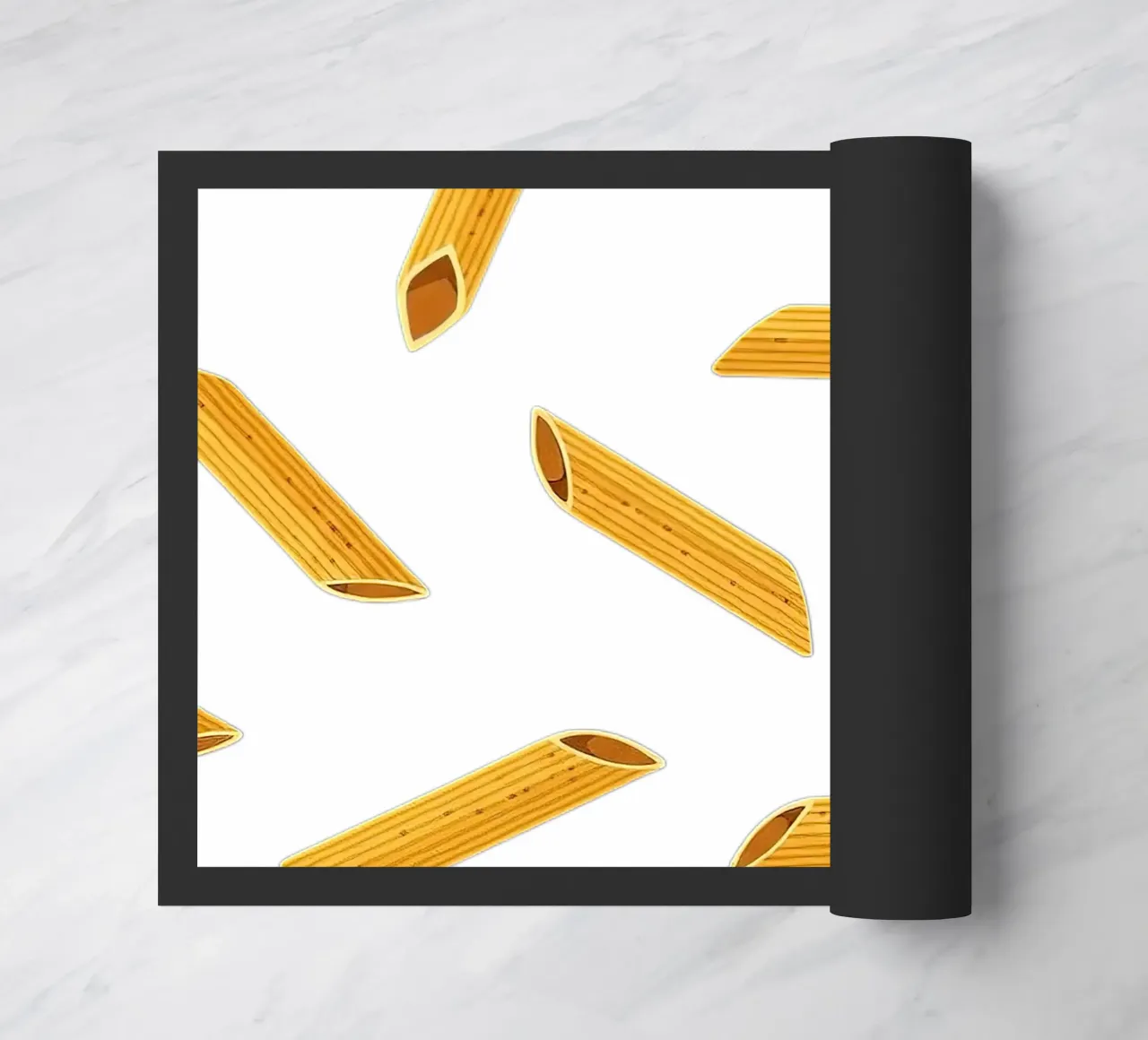 Rigate Tubes doormat by FlatPrint Studio