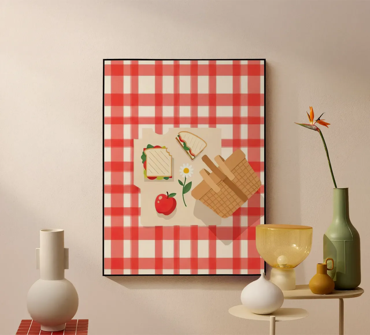 coperta da picnic plexiglass da FlatPrint Studio