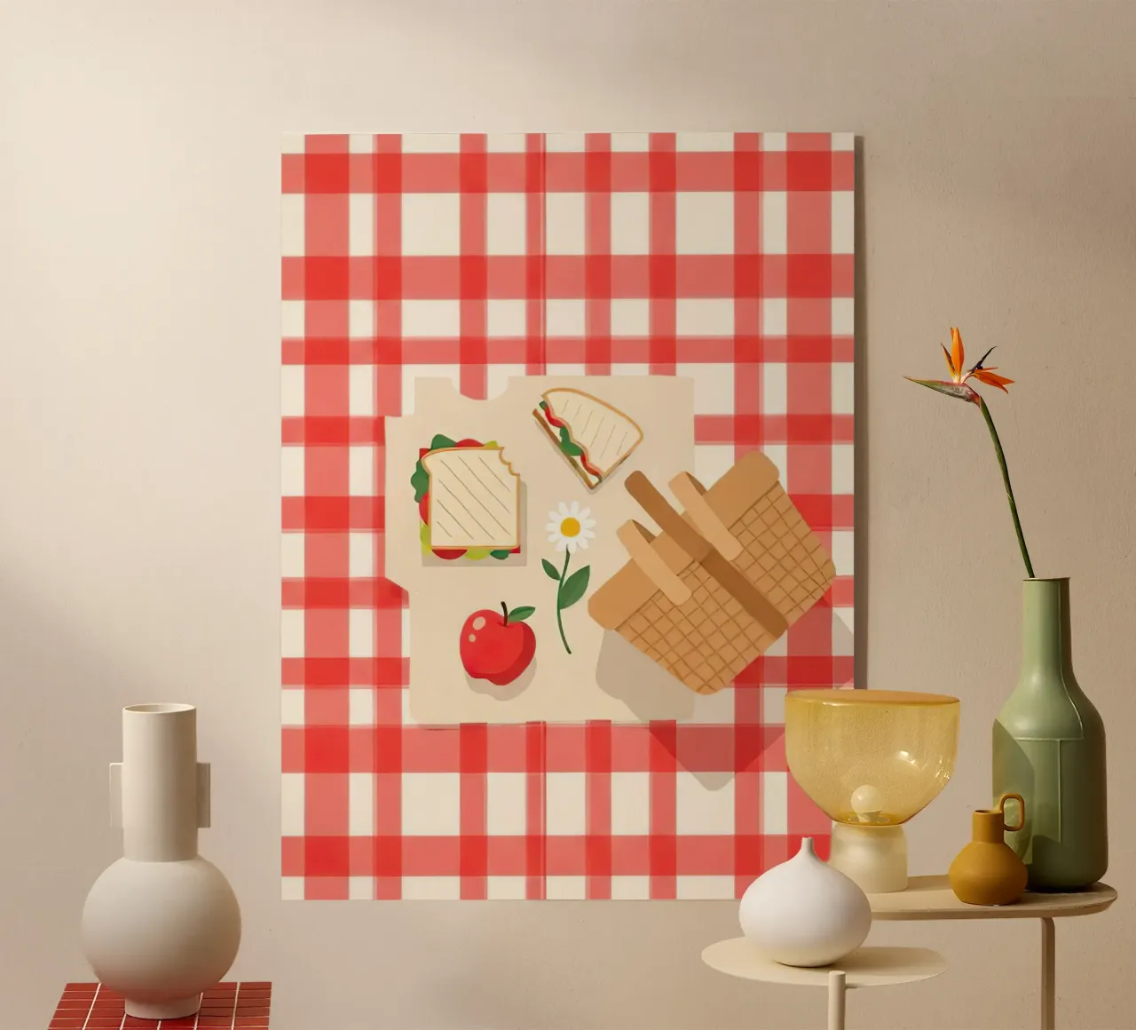 coperta da picnic plexiglass da FlatPrint Studio