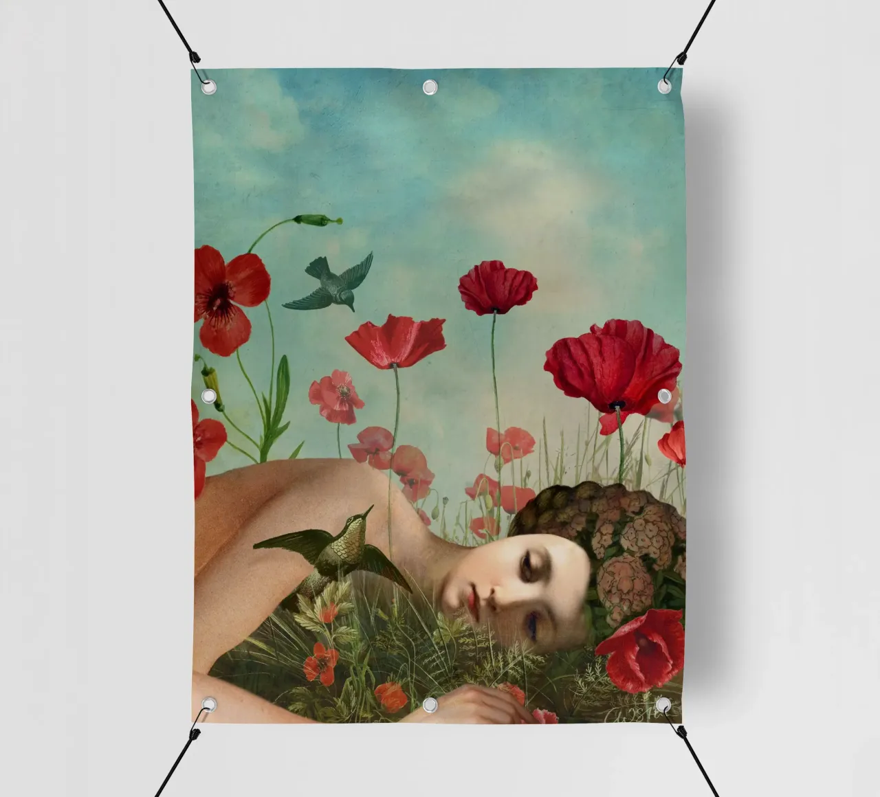 In the Poppyfield telo in pvc da Catrin Welz-Stein