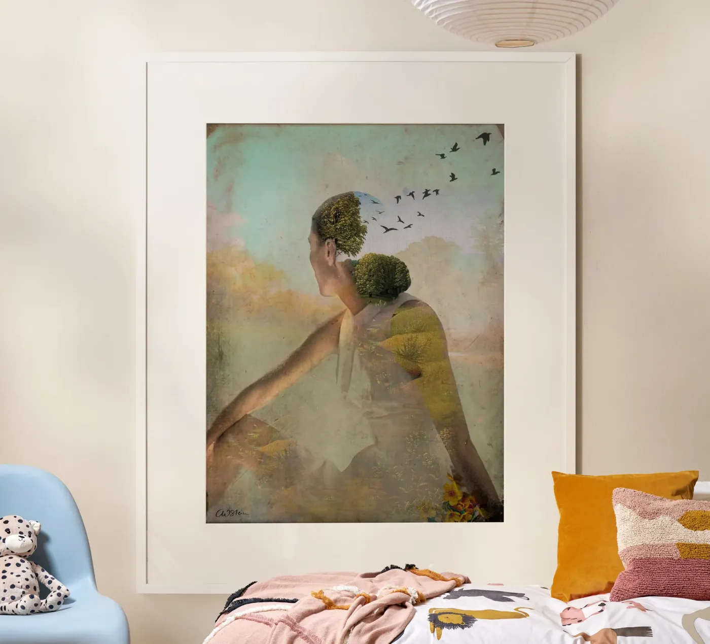 Summer Dreaming poster by Catrin Welz-Stein