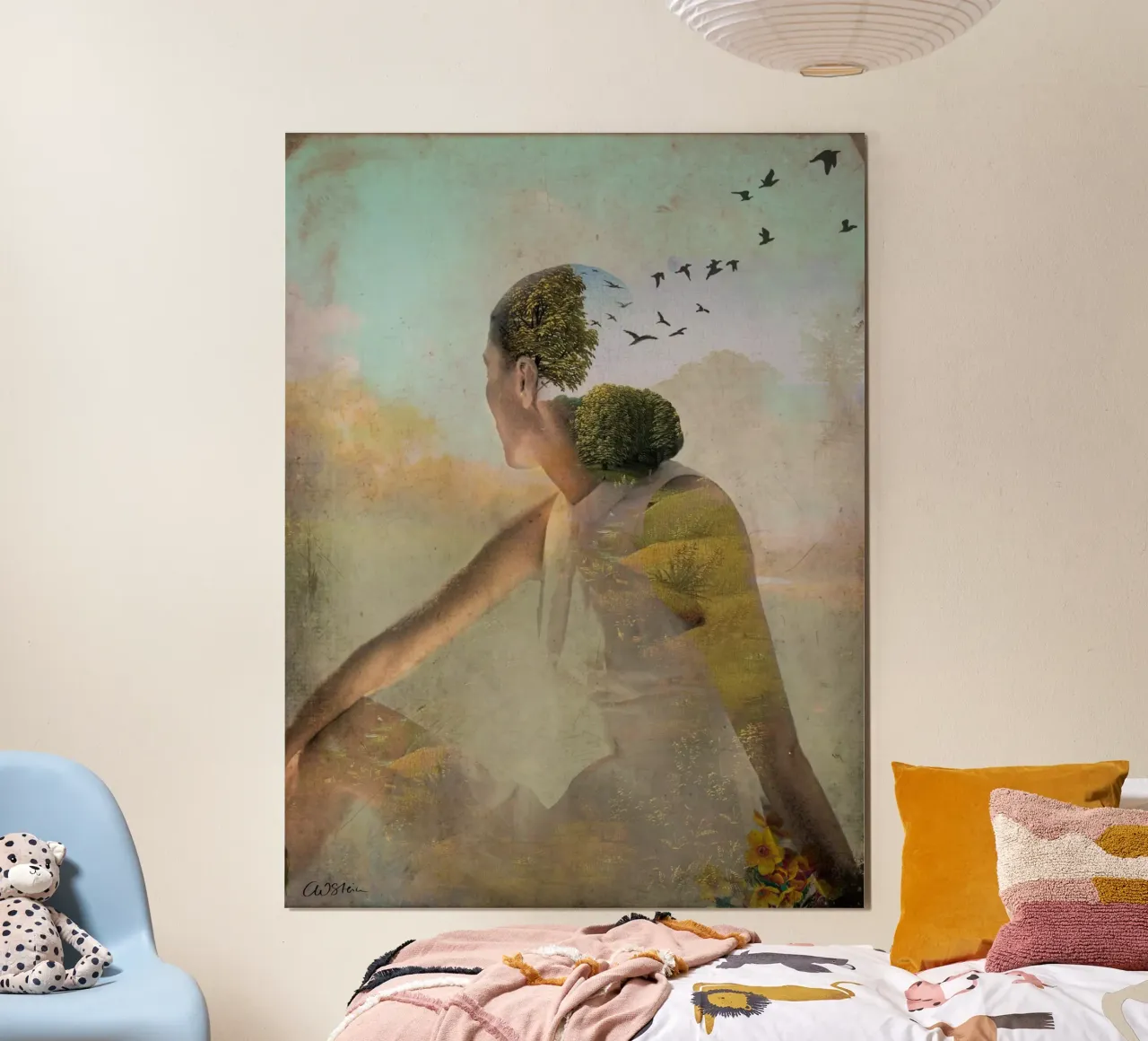 Summer Dreaming poster by Catrin Welz-Stein