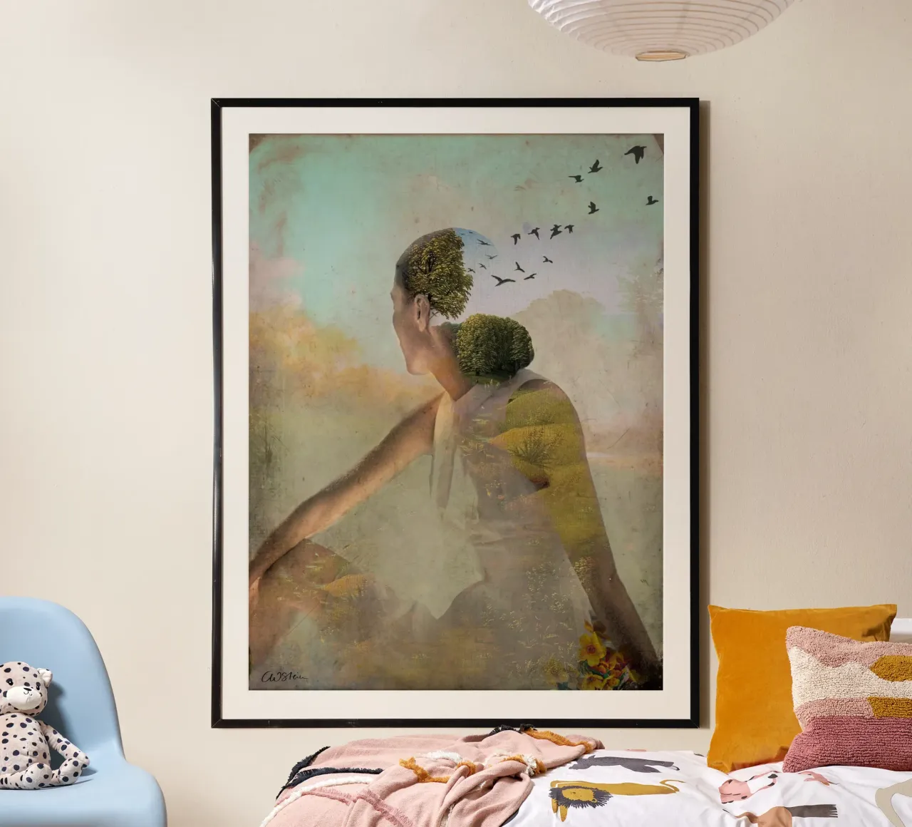 Summer Dreaming poster by Catrin Welz-Stein