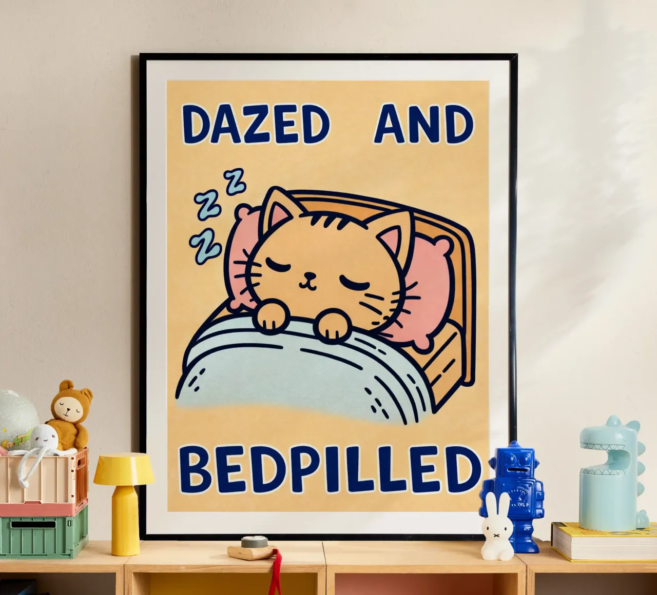 stordito e intontito poster da kamilaze