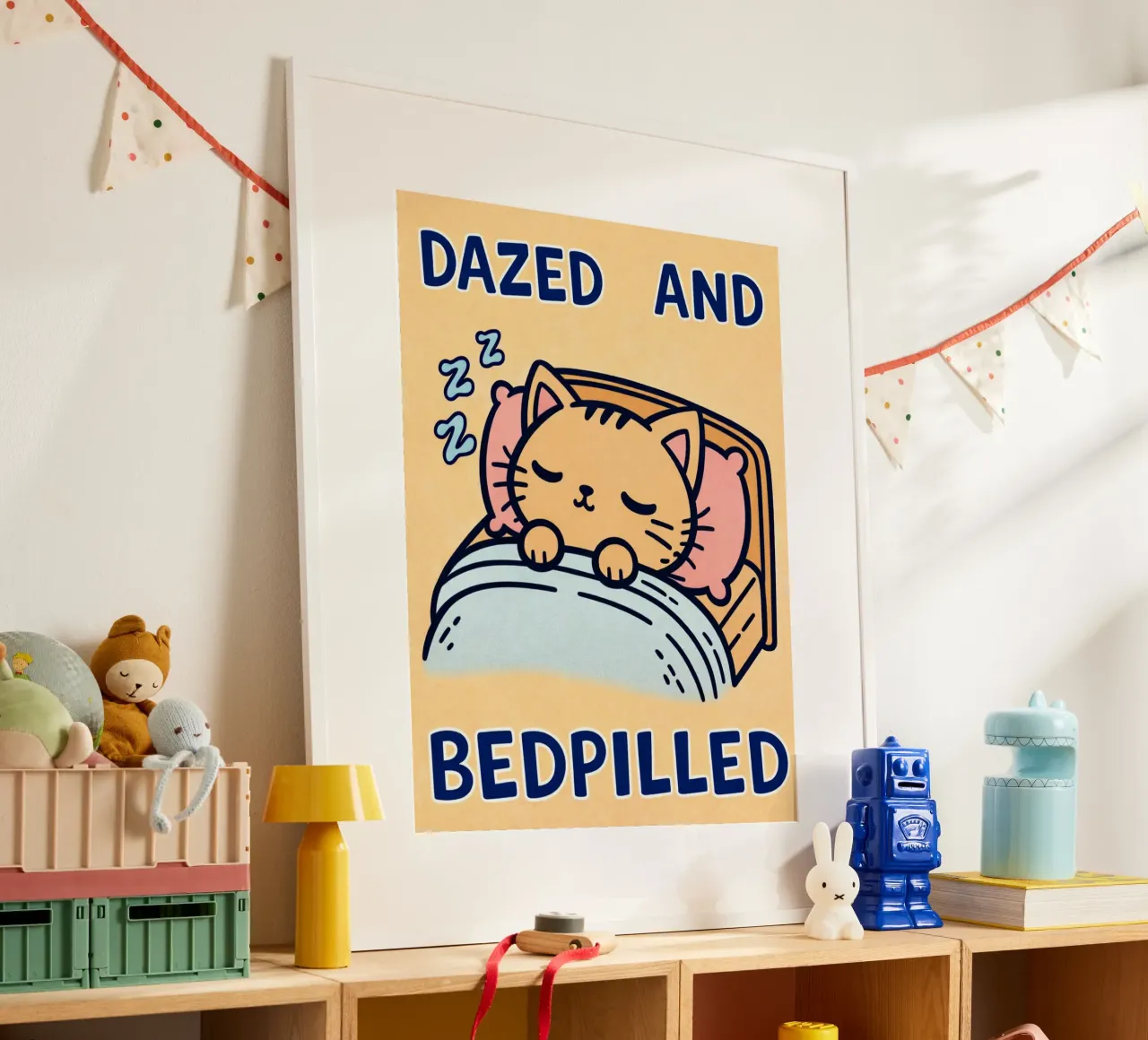 stordito e intontito poster da kamilaze