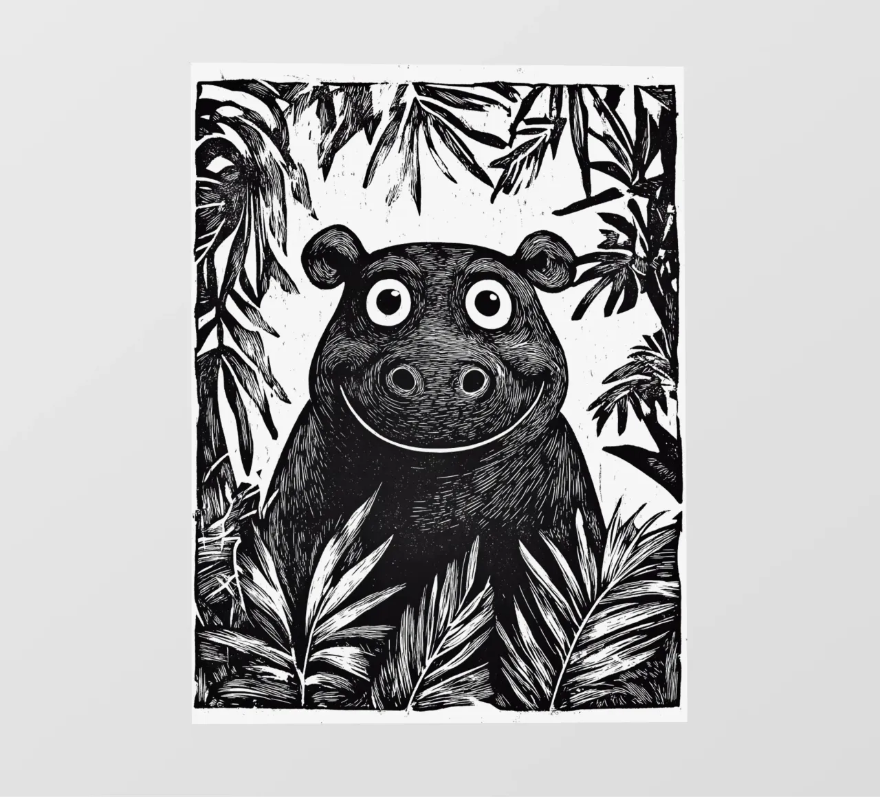 Happy Hippo for Kids pellicola backlit da Autofocus
