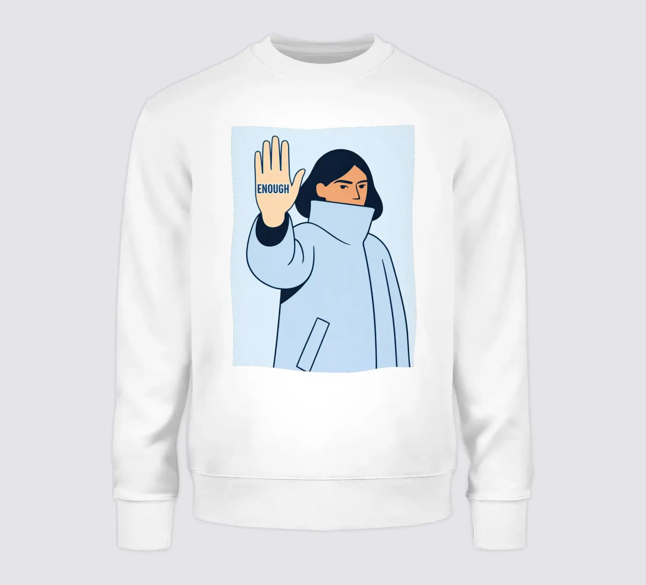 enough felpa da kamilaze