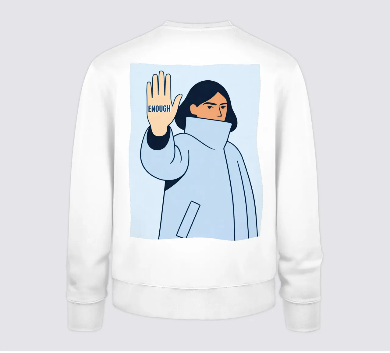 enough felpa da kamilaze