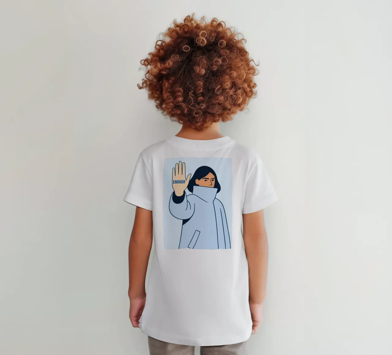 genoeg kinder t-shirt van kamilaze