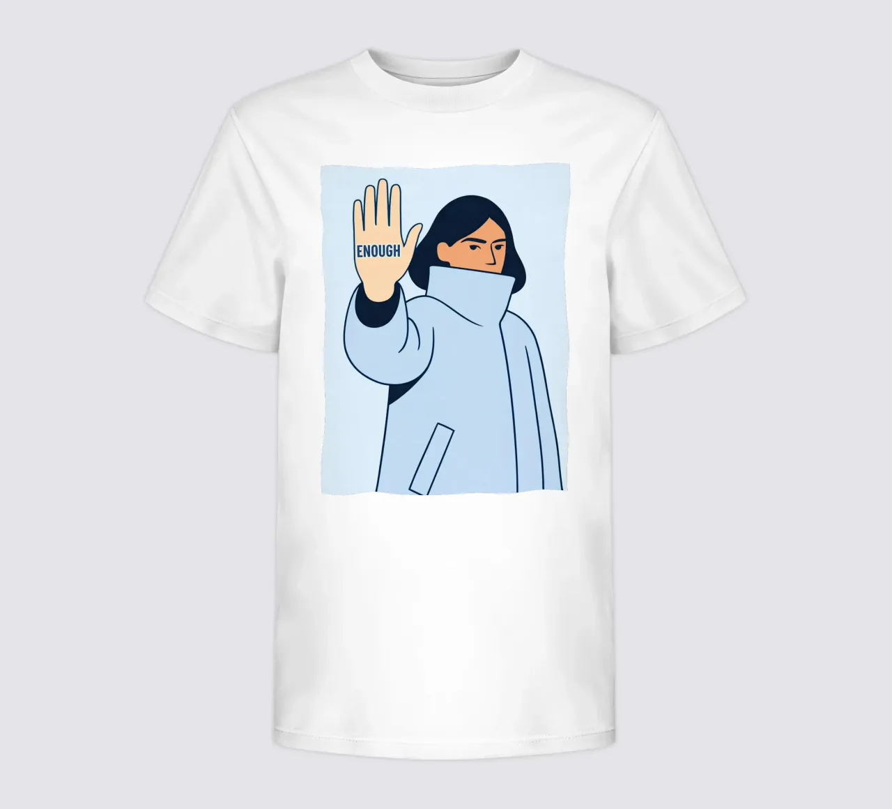 enough t-shirt bambini da kamilaze