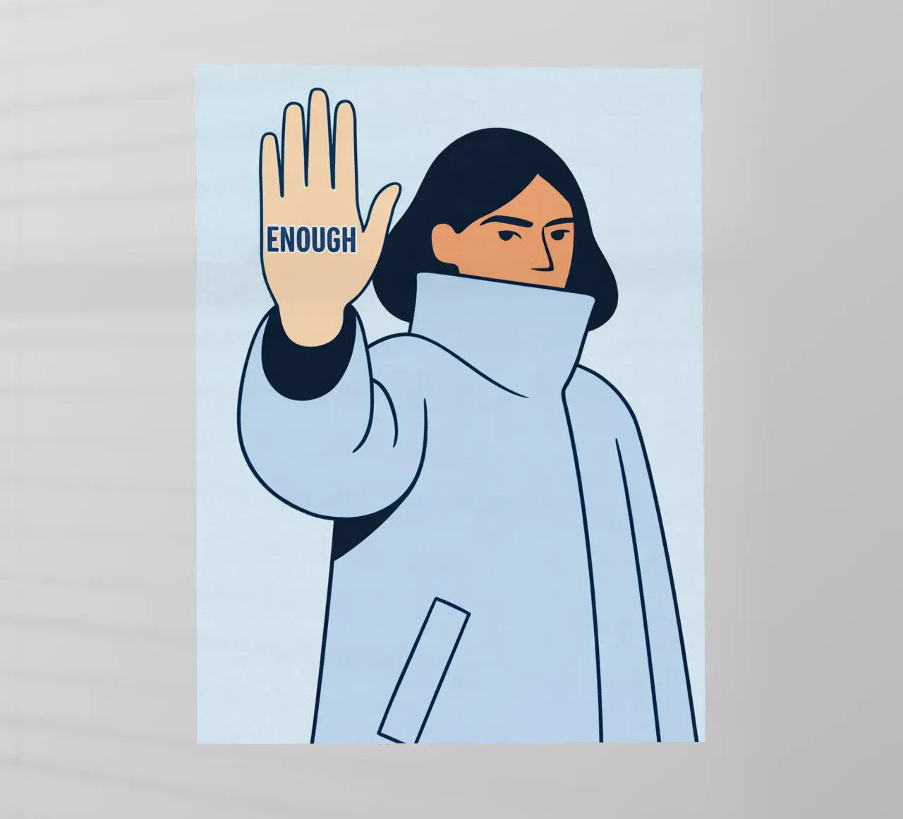 genoeg backlit folie van kamilaze