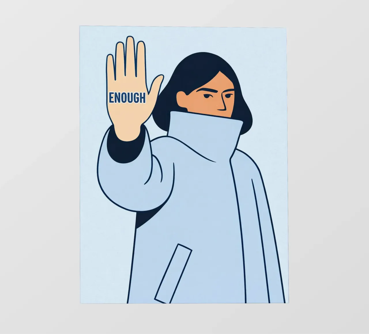 genoeg backlit folie van kamilaze