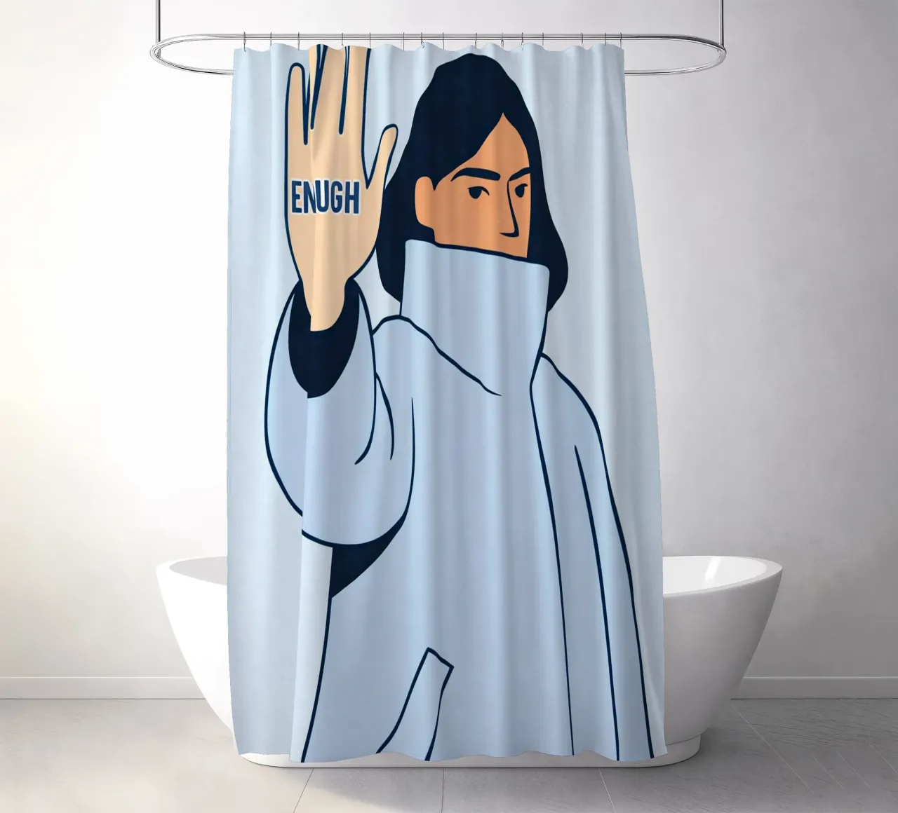 genug Duschvorhang von kamilaze