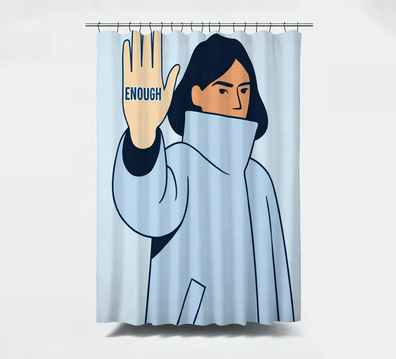 genug Duschvorhang von kamilaze