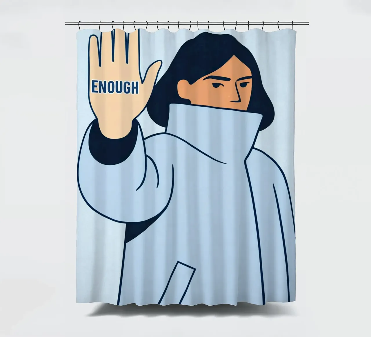 genug Duschvorhang von kamilaze