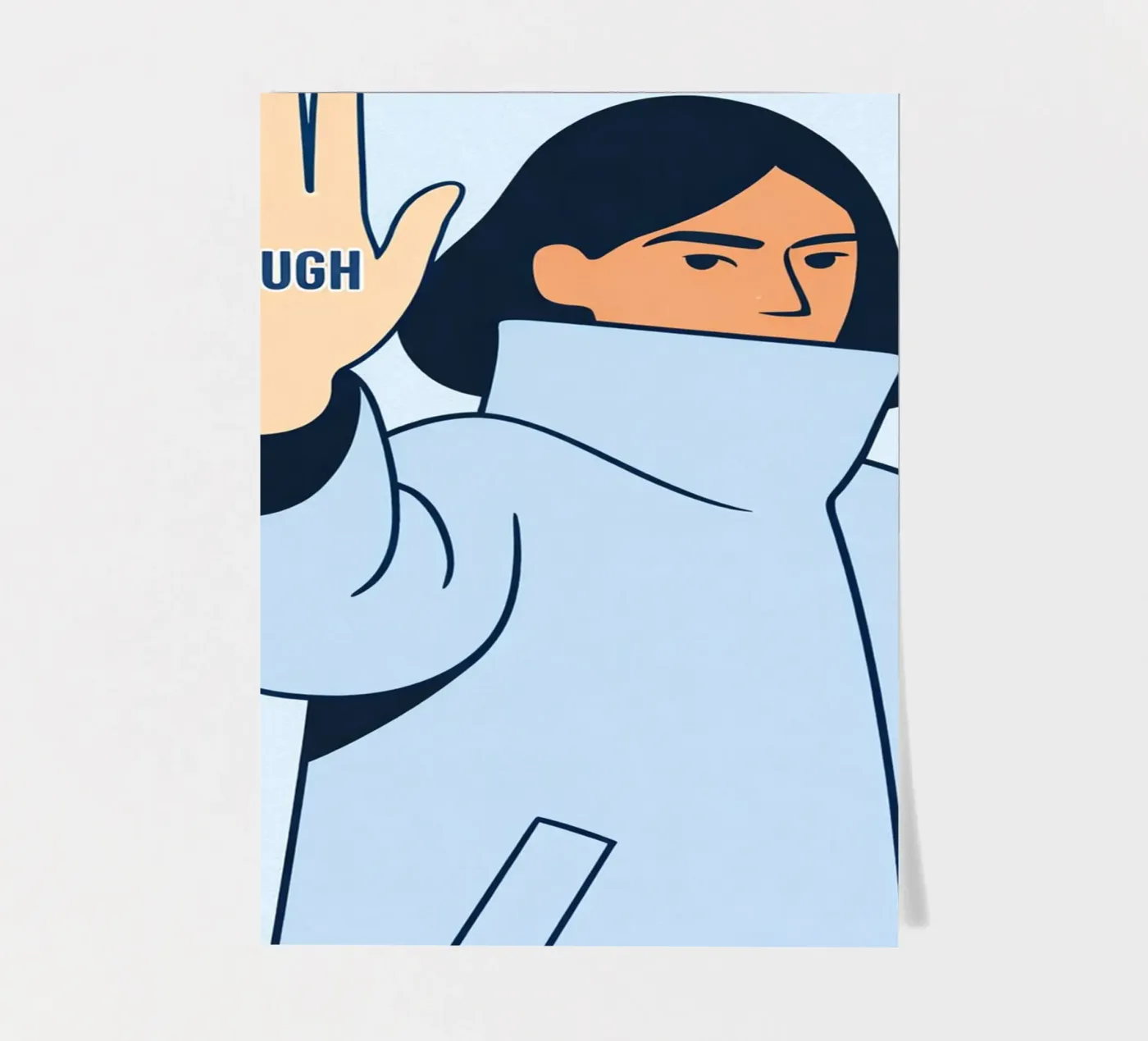 enough Stickerbogen von kamilaze