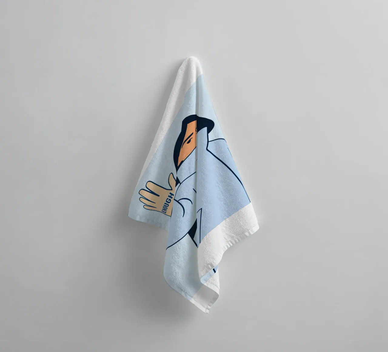 enough badhanddoek van kamilaze