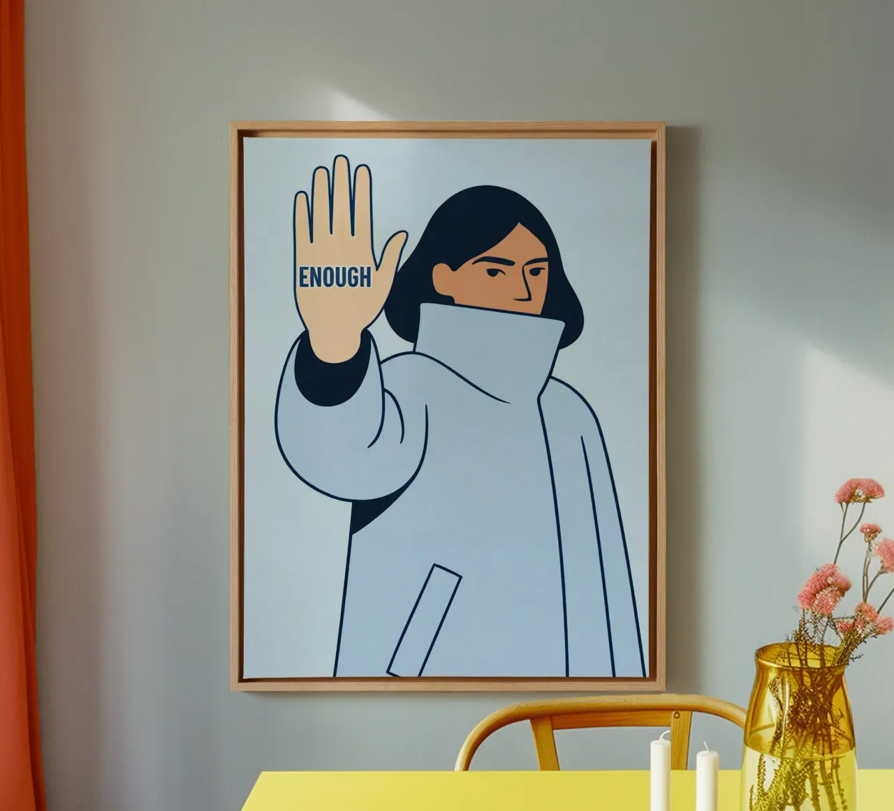 enough canvas van kamilaze