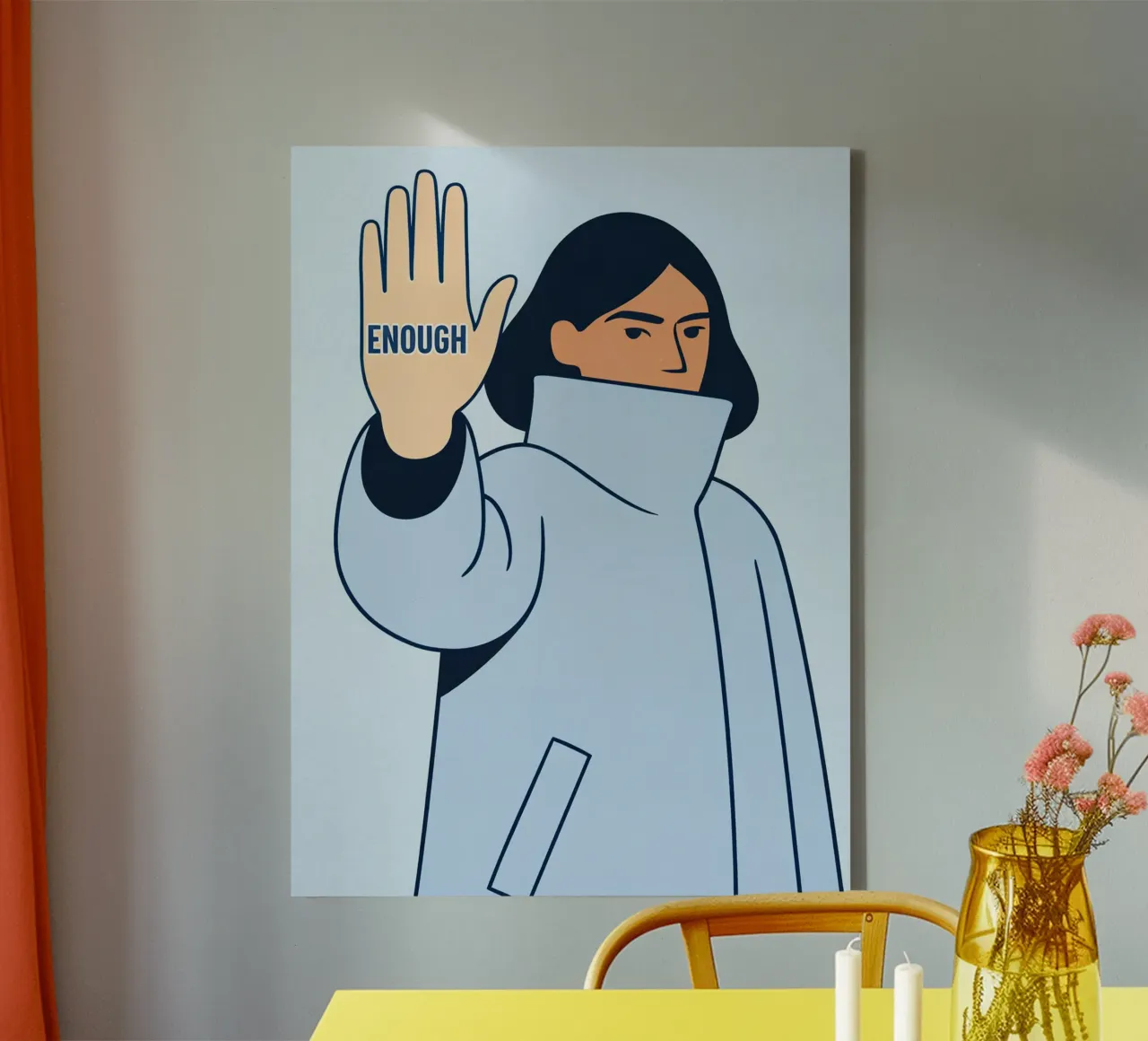 enough canvas van kamilaze