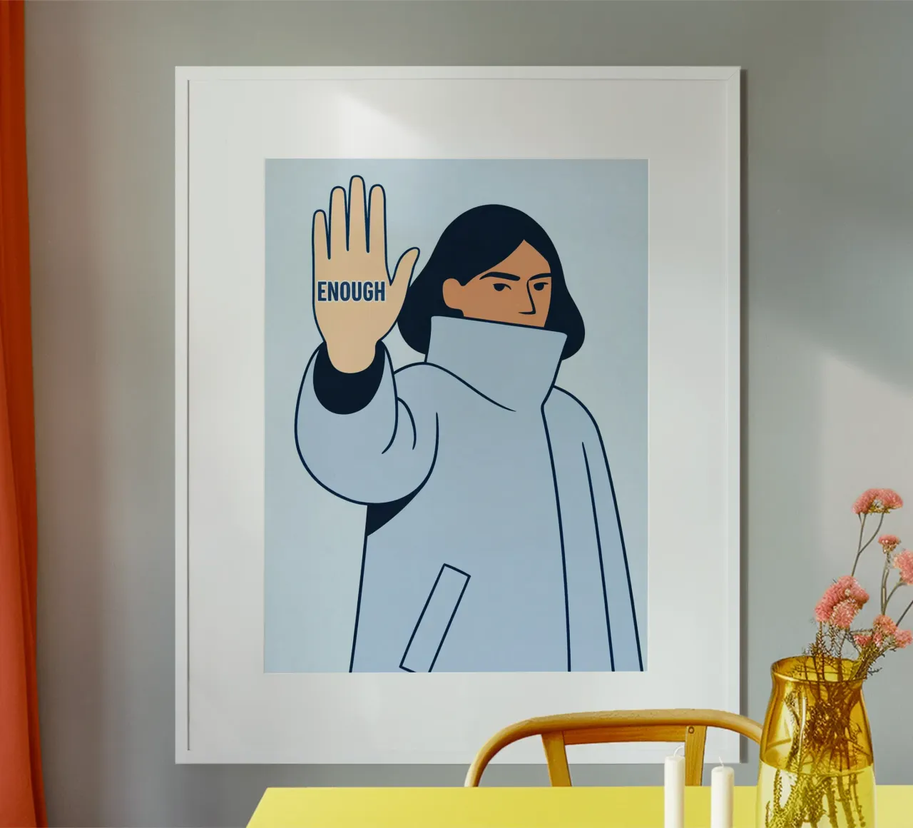 enough poster da kamilaze