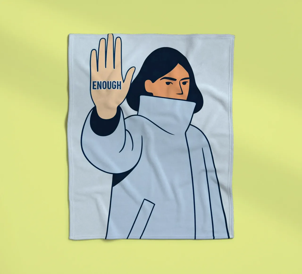 enough Fleecedecke von kamilaze