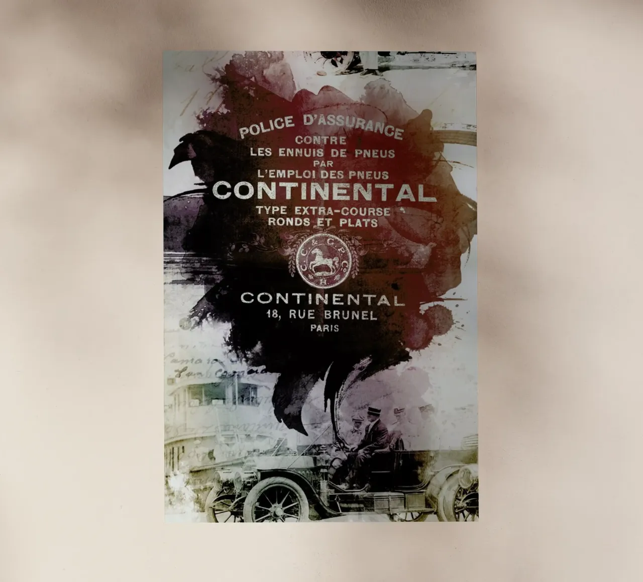 Ephemera 2 backlit folie van Mr Cup