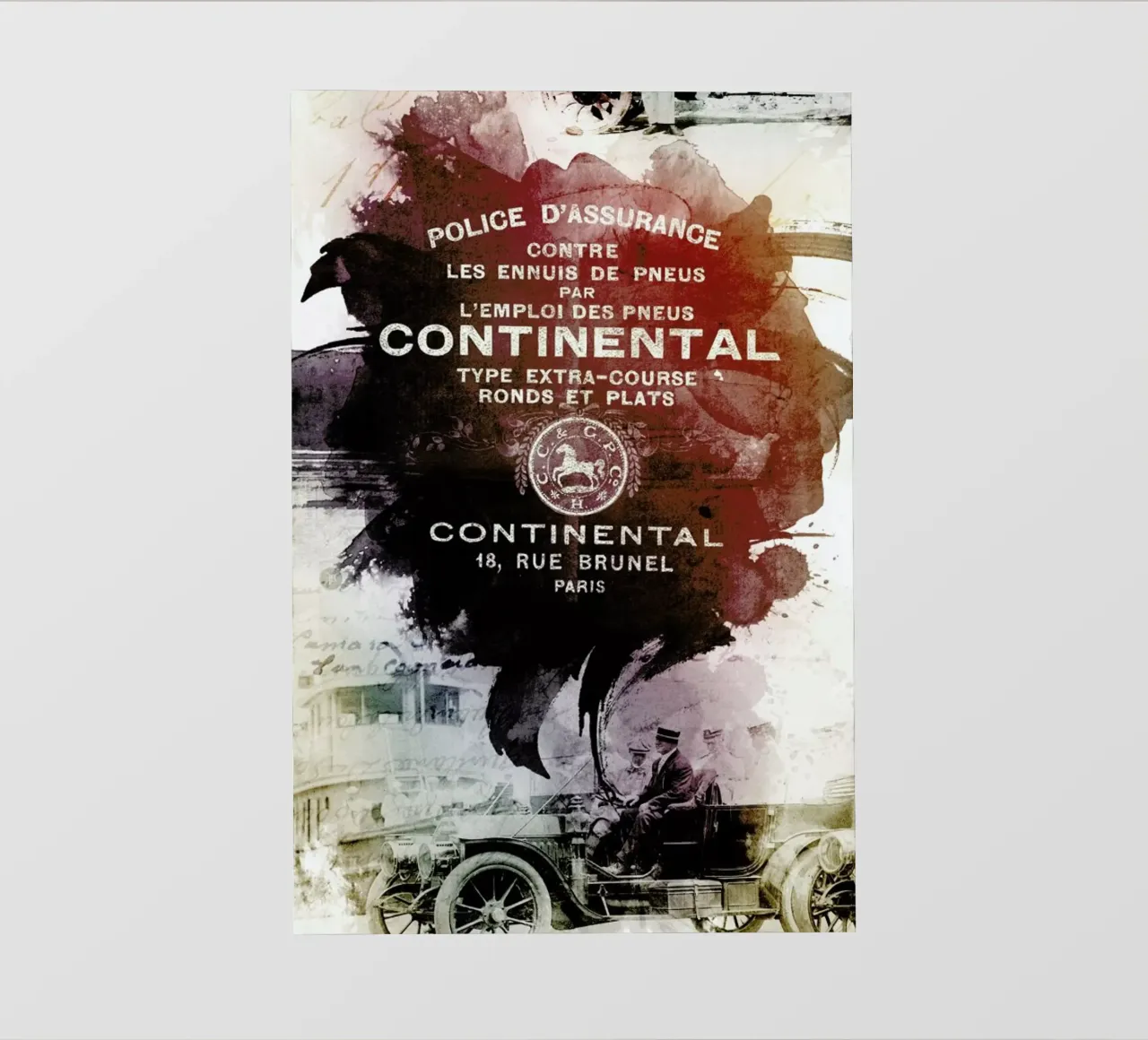 Ephemera 2 backlit folie van Mr Cup