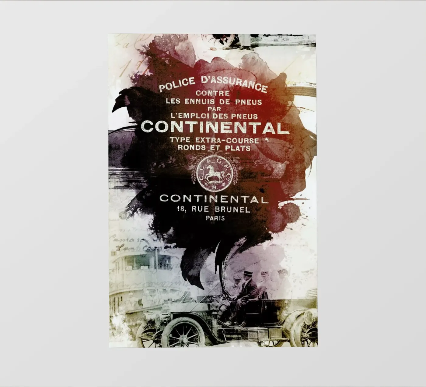 Ephemera 2 backlit folie van Mr Cup