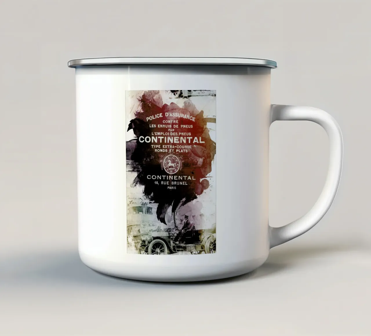 Ephemera 2 tazza in smalto da Mr Cup