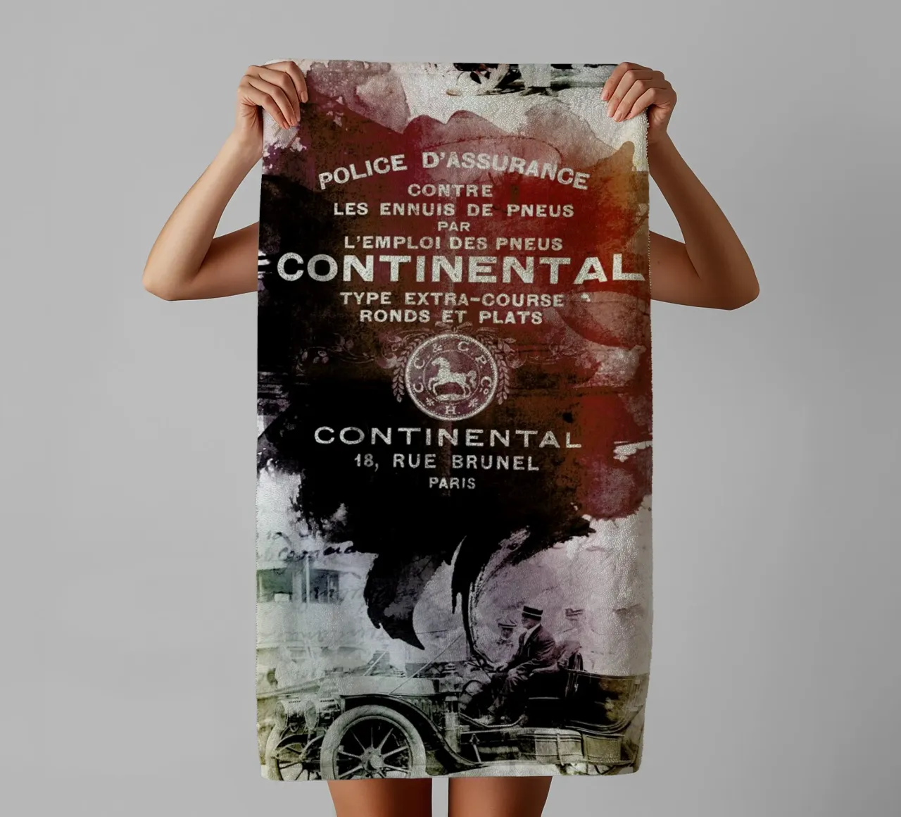 Ephemera 2 towel by Mr Cup