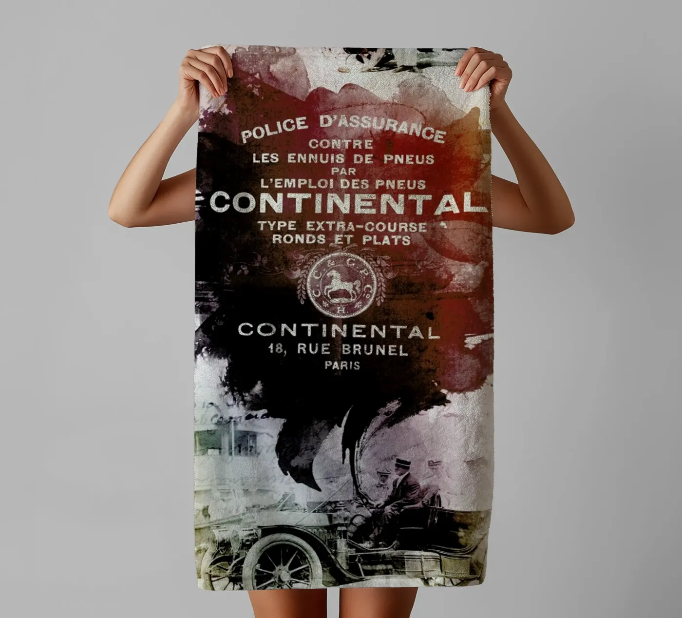 Ephemera 2 towel by Mr Cup