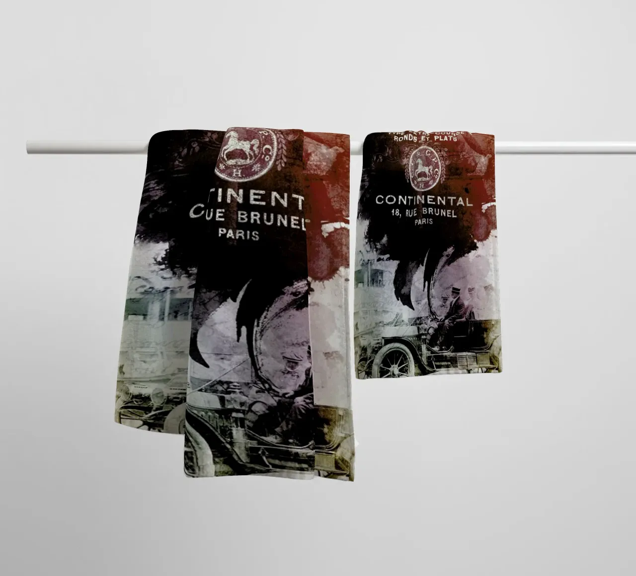 Ephemera 2 asciugamano da bagno da Mr Cup