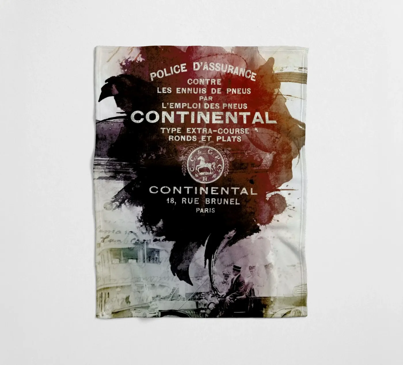 Ephemera 2 Fleecedecke von Mr Cup