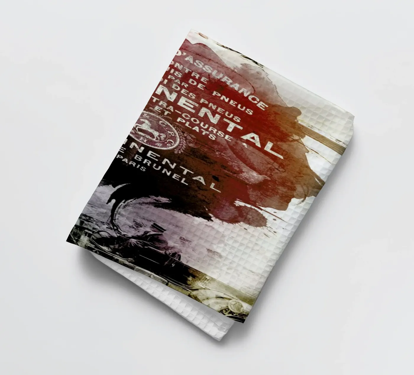 Ephemera 2 tea towel by Mr Cup