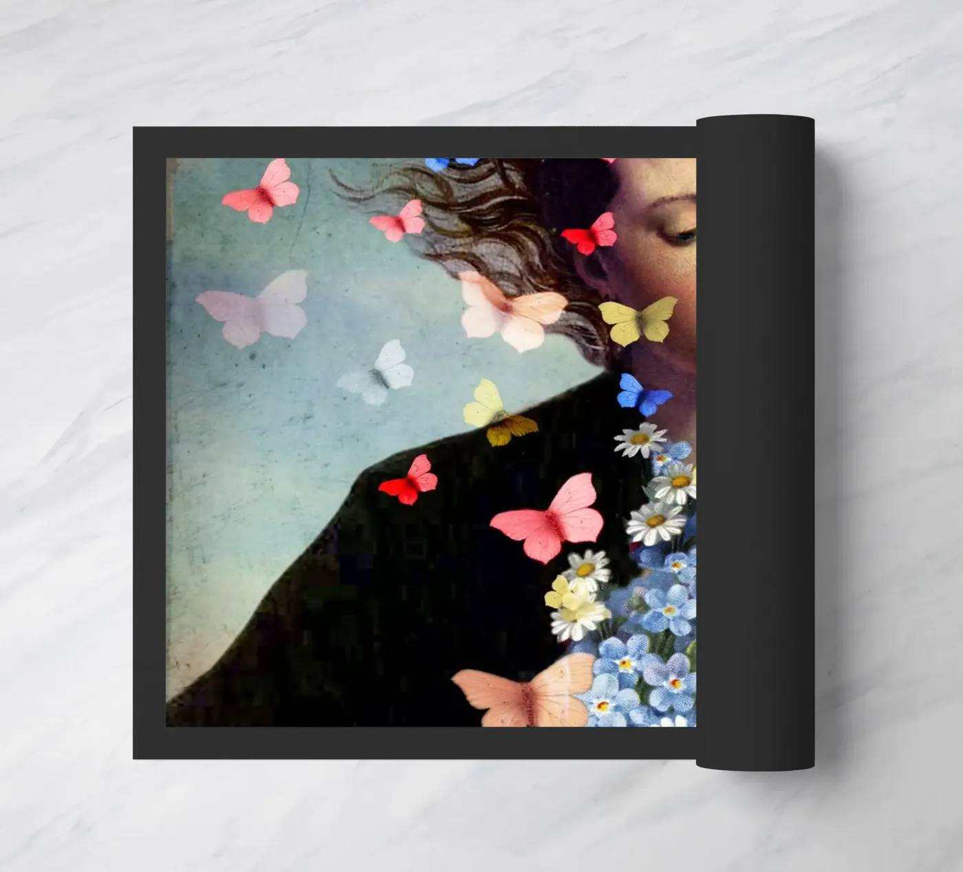 Spring Awakening doormat by Catrin Welz-Stein
