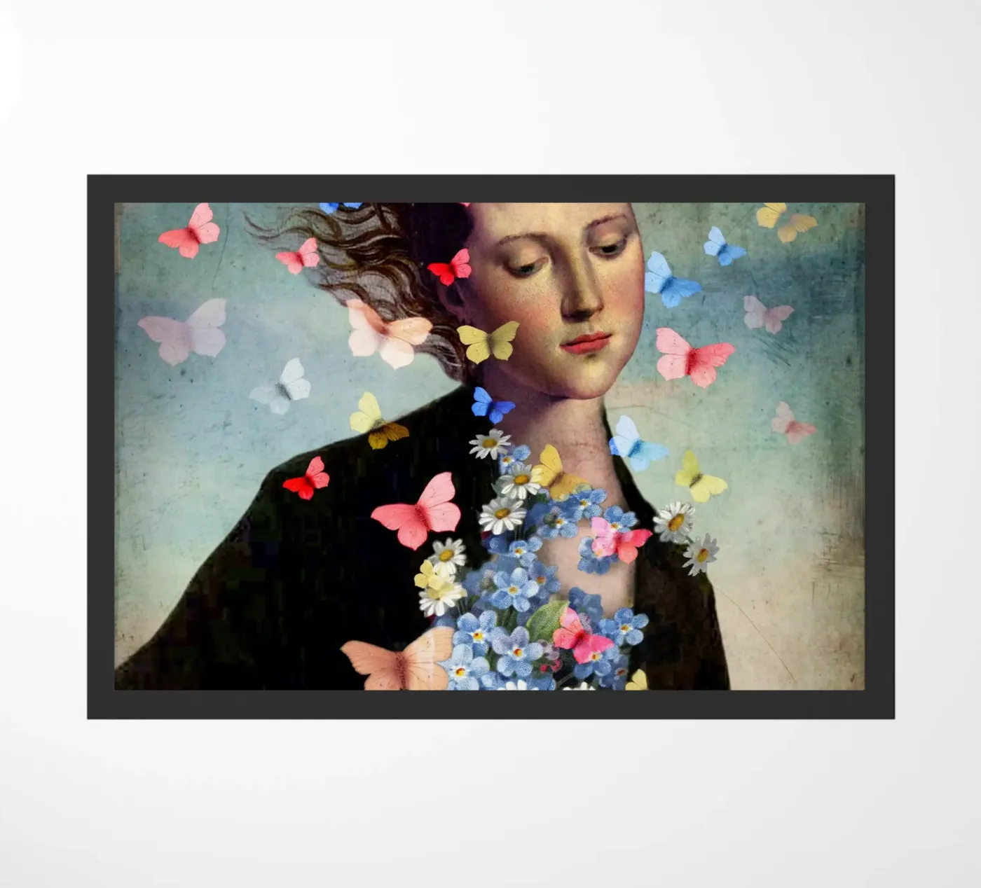 Spring Awakening doormat by Catrin Welz-Stein