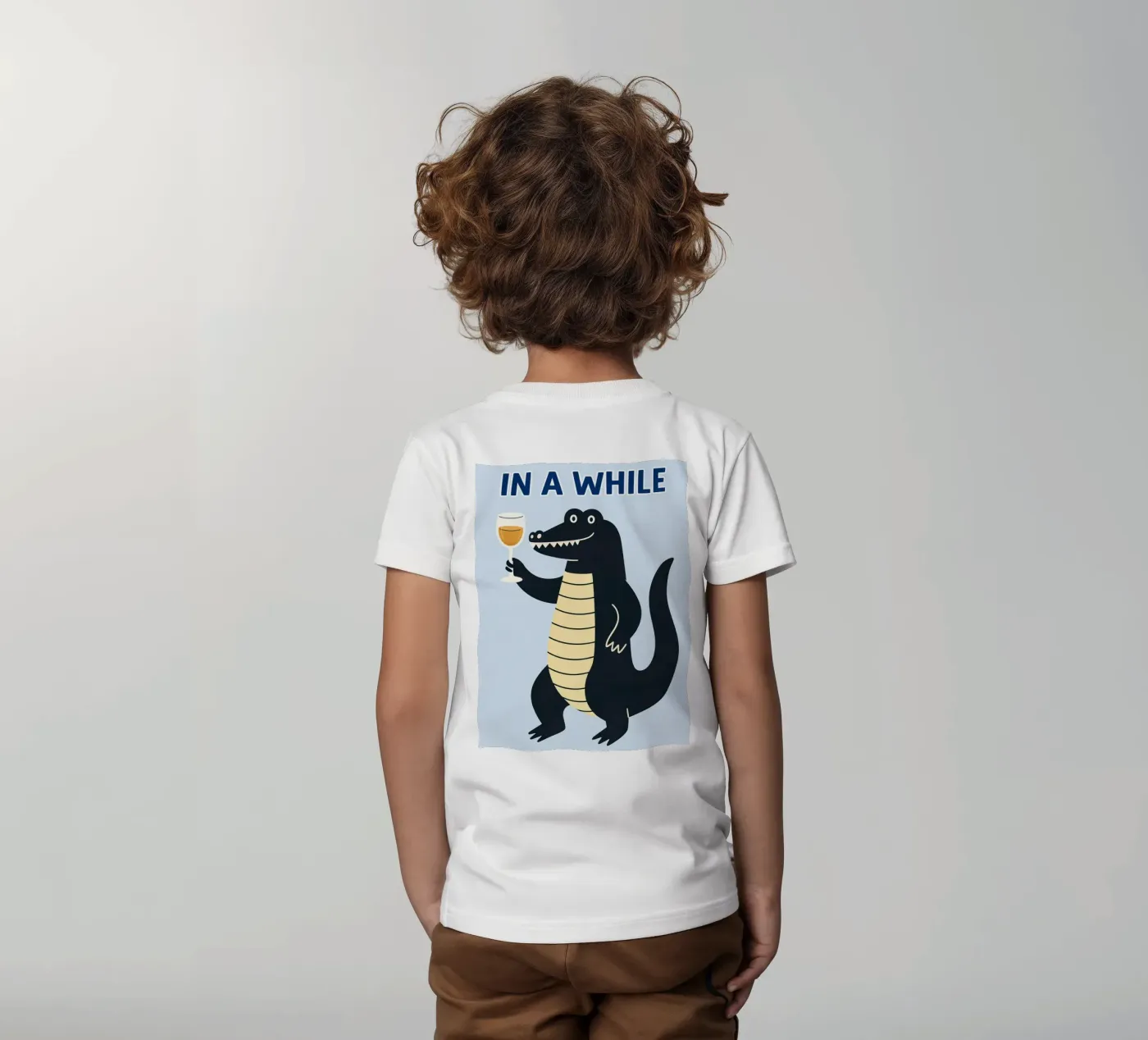 in a while t-shirt bambini da kamilaze