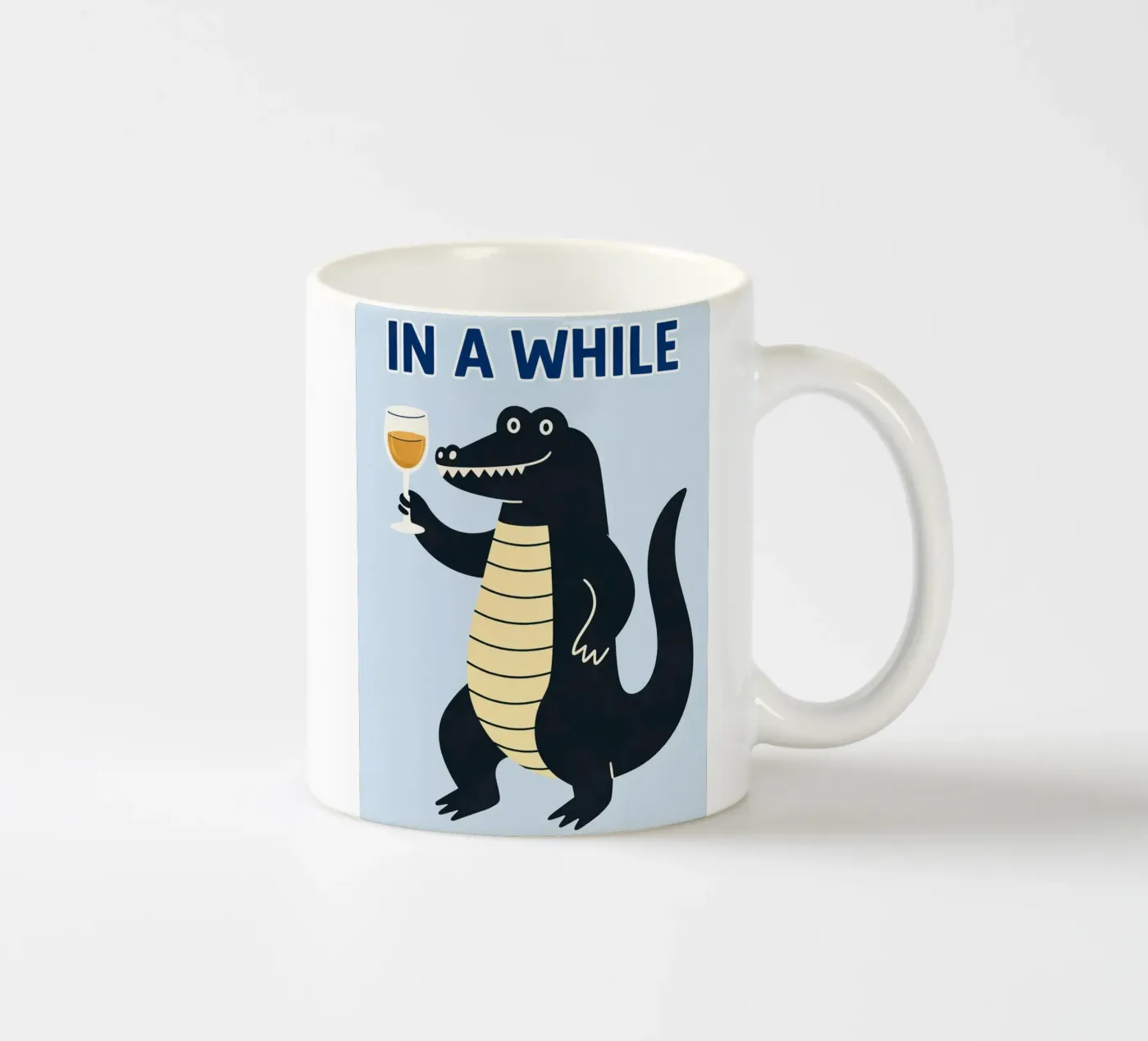 in a while Keramik Tasse von kamilaze