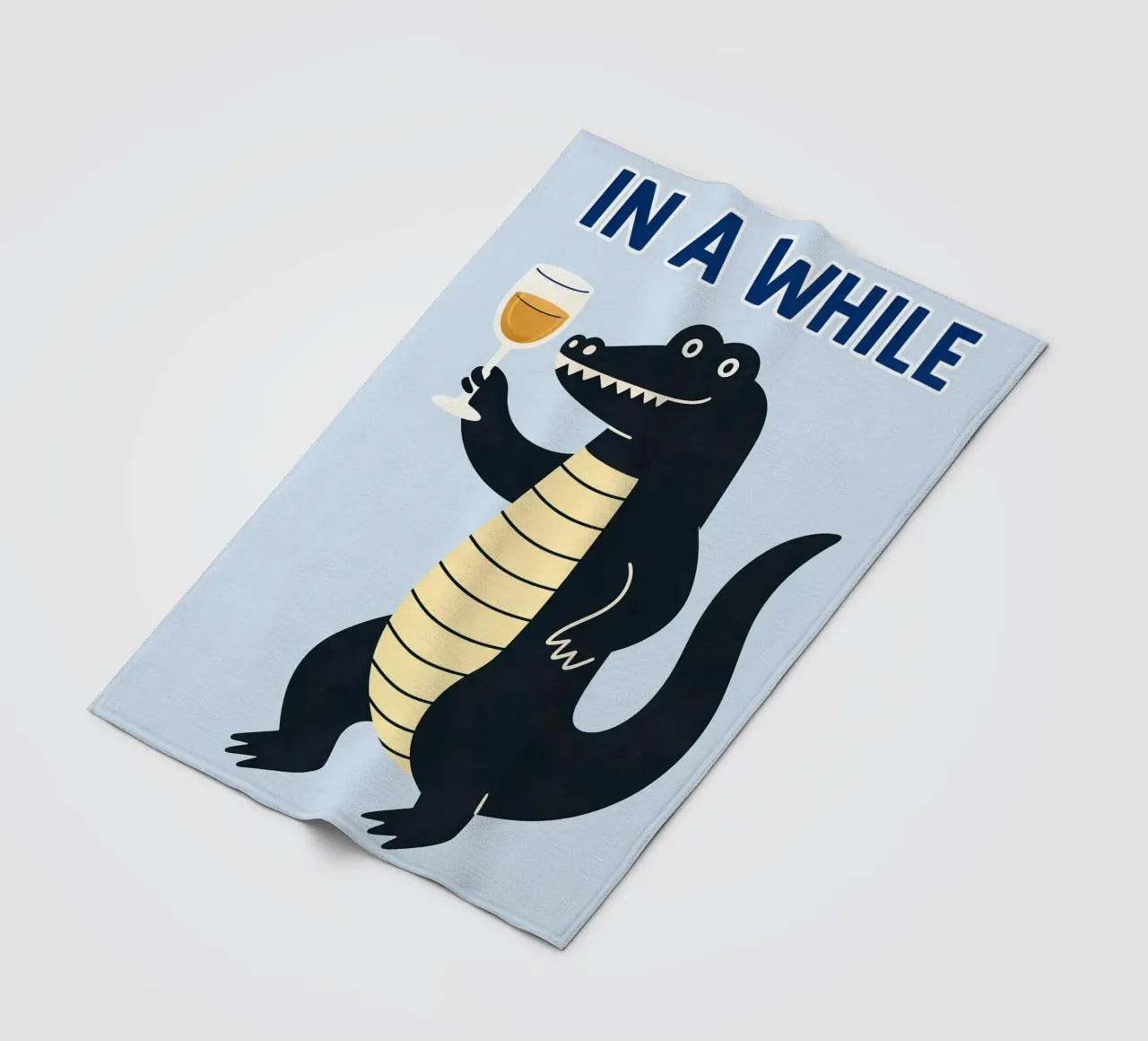 in a while fleece blanket by kamilaze